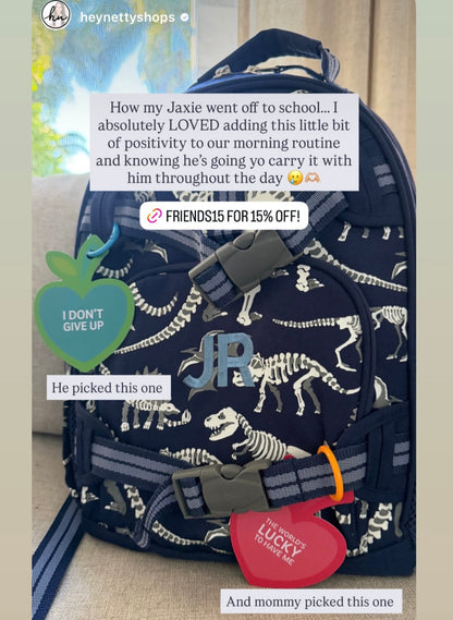 Bilingual Affirmation Cards for Kids | 20 Daily Positive Affirmations | English & Spanish Motivational Cards with 2 Carabiner Rings