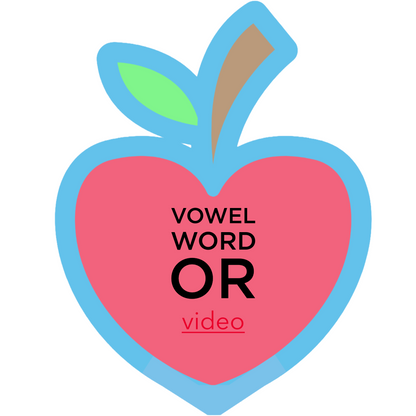 Controlled Vowel Digital Flashcards I Video Links I Quizlet