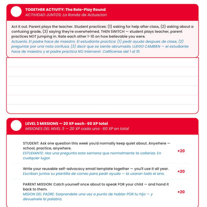 Mind Up — The Elementary-to-Middle School Family Workshop (Bilingual Digital Workbook)
