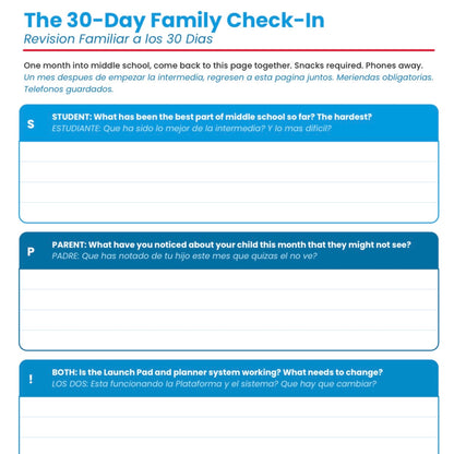Mind Up — The Elementary-to-Middle School Family Workshop (Bilingual Digital Workbook)