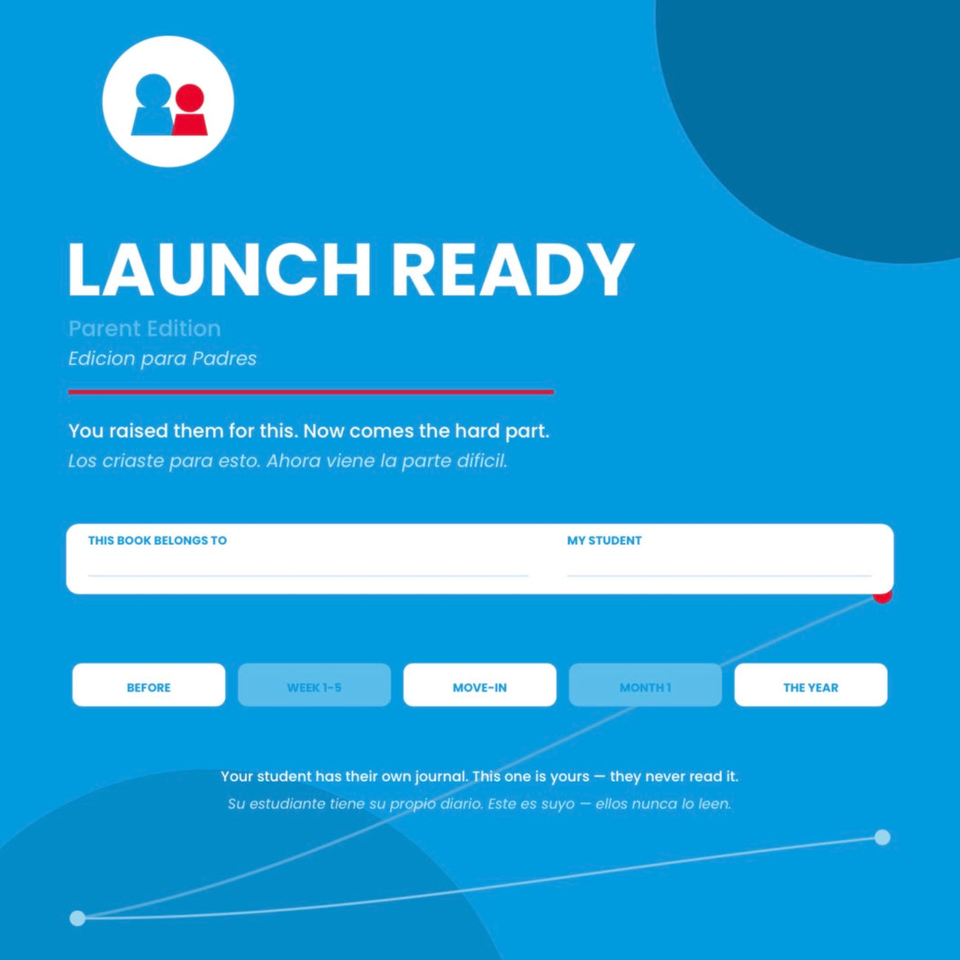Launch Ready — The College Transition Bundle (Student Journal + Parent Edition, Bilingual)