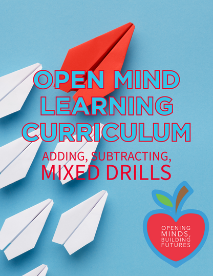 Addition & Subtraction Mastery Drill Workbook | Digital Download